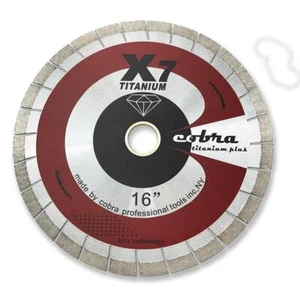 Rapido Silent Diamond Saw Blade - Titanium with 20mm segments - Picture 1 of 2