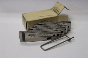 Genuine RIDGID 48605 1/4"-20 UNC RH High Speed Steel 500B Bolt Die Set - Picture 1 of 5