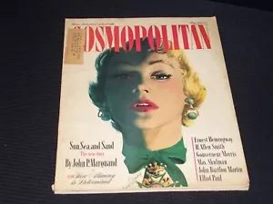 1950 MAY COSMOPOLITAN MAGAZINE - NICE FASHION FRONT COVER - E 13977 - Picture 1 of 2