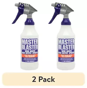 (2 pack) Wide Mouth Master Blaster Plastic Spray Bottle, 32 oz, Single Count - Picture 1 of 10