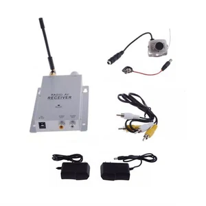 Mini Wireless Camera Receiver Set Infrared Night Vision Security CMOS PAL System - Picture 1 of 16