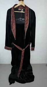Sophia by Delicates Night Gown and Robe Set Peignoir Set size Large Velvet Feel - Picture 1 of 10