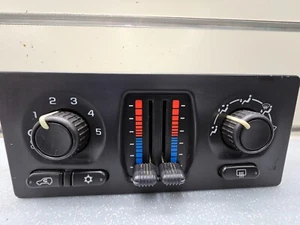 🔥03-09 Silverado SIERRA TRAILBLAZER Heater AC Climate Control Manual w/DEFROST - Picture 1 of 7