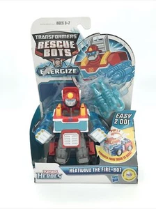 Playskool Heroes Transformers Energize Heatwave the Fire-Bot Figure **Box Wear** - Picture 1 of 8