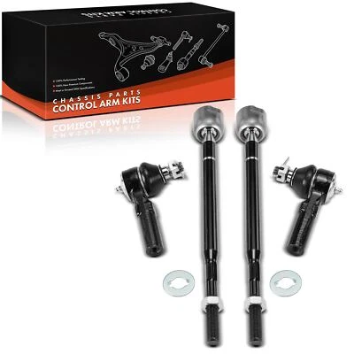 Kit de 4 piezas de extremo de varilla de amarre para Honda Odyssey 2011 2012 2013-2017 delantero interior y exterior Foto 1 de 4