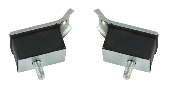 2x CLASSIC FIAT 500 FIAT 126 GEARBOX MOUNTING RUBBER RUBBERS PAIR BRAND NEW - Image 1 of 1