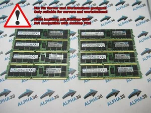 Samsung 128 GB (8x 16 GB) DDR3-1600 PC3-12800R HP 672612-081 CL11 15V - Picture 1 of 1