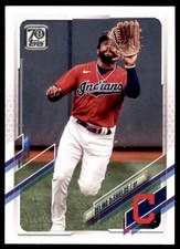 2021 Topps Series 2 Base #602 Delino DeShields - Cleveland Indians