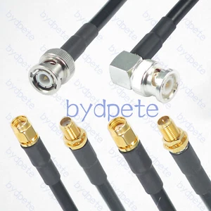 BNC to SMA Cable male female LMR240 jack plug LMR-240 Coaxial Kable Low Loss lot - Picture 1 of 12