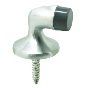 IVES Floor Mount Door Stop, Solid Brass with Satin Chrome Finish SP430A92 (G15) - Picture 1 of 1