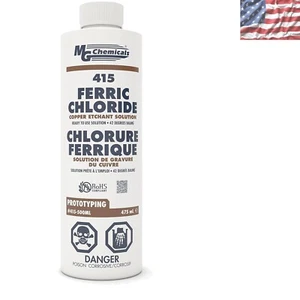 Dark Brown 475ML Copper Etchant Solution - Ideal for Jewelry and Metalwork - Picture 1 of 4