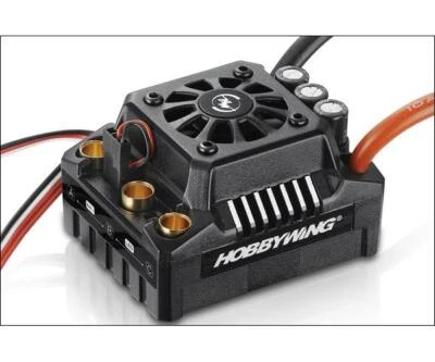 Hobbywing HW30103200 Ezrun Regler MAX8 V3 150A BEC 6A 3-6s WP, XT90 1/8 - Bild 1 von 3