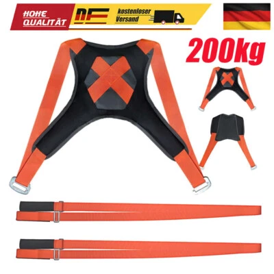 4x Tragegurte Möbeltransport Set 200kg  Schwere Lasten Umzugshilfe für Möbel DE - Bild 1 von 4