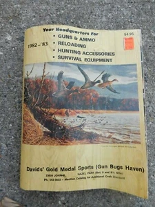 1982-83 CATALOG DAVID'S GOLD MEDAL SPORTS GUN BUGS HAZEL PARK MI. 436 PAGES - Picture 1 of 6