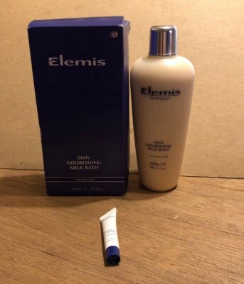 Питательное молоко для кожи Elemis аромат кожи 400 мл/13,5 унции 100% подлинная новая коробка - Изображение 1 из 4