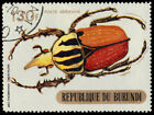 BURUNDI C118 - Mecynorrhina Beetle "Mecynorrhina oberthueri" (pb87546)