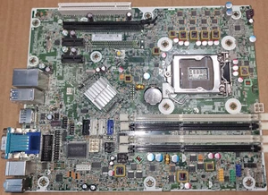 HP Compaq Pro 6300 socket LGA1155 scheda madre 657239-001 656961-001 - Foto 1 di 2