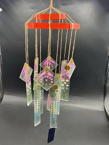 Antique Japanese Glass Wind Chime 1950s New Old Stock vintage (SN) - Picture 1 of 24