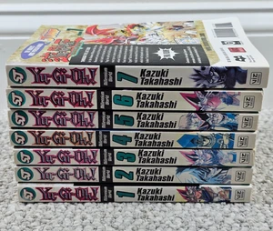 Used Yugioh Millennium World Complete 1-7 English Manga Set Paperback - Picture 1 of 4