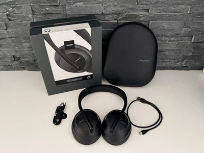 orig. Bose 700 NC Noise Cancelling Headphones schwarz Hardcase, Ladekabel OVP - Bild 1 von 4