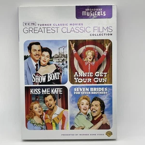 Broadway Musicals DVD  Show Boat  Annie Get Your Gun Seven Brides Kiss Me Kate - Bild 1 von 2