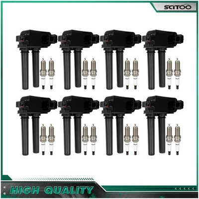 Ignition Coil Spark Plug 适用于 2012-14 克莱斯勒 300 2012-2019 道奇充电器 6.4L — 第 1/4 张图片