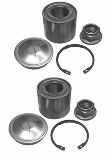 Deux Roulements de Roues Arrières Clio 3-Megane 2-Modus-Twingo 2-Wind - Picture 1 of 1