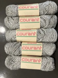Reynolds Courant Yarn LOT 5 Skeins 50g - 80yards a Skein Grey - Picture 1 of 4