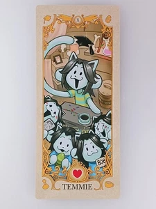 Temmie Tarot Card - UNDERTALE Tarot Art Prints - From Japan - Picture 1 of 5