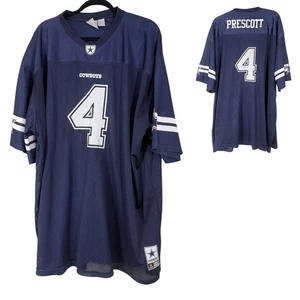 Dallas Cowboys Dak Prescott #4 Mesh Jersey Navy Blue 4XLT NFL Fan Apparel - Bild 1 von 7