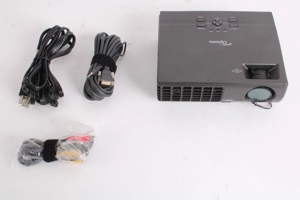 Optoma DAEPTGUU DLP Portátil Proyector TX7155 Con Cables - Lámpara Horas: 1018 - Imagen 1 de 4