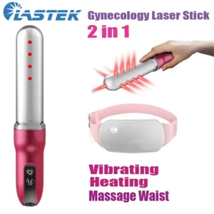 LASTEK 2 en 1 Kit Dispositivo de Tratamiento Láser Ginecológico Diease + Cintura Cálida Suave - Imagen 1 de 10