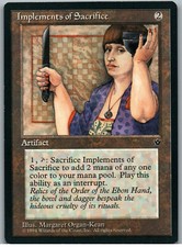 Implements of Sacrifice | MtG Magic Fallen Empires | English | NM