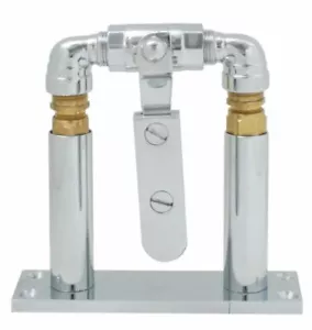 Chrome Air Valve Lever Set 4" Stand Air Horn Sound & Pitch Regulator Semi Truck - Picture 1 of 1