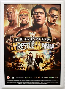 WWF Legends of Wrestlemania RARE PS3 XBOX 360 42cm x 59cm Promo Poster - Bild 1 von 1