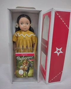 American Girl Mini Doll - 6.5” Kaya Doll New Open Box Mint Condition with Book - Picture 1 of 3