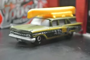 Matchbox Loose 1959 Chevy Wagon - Verde - City Adventure 3 - Foto 1 di 2