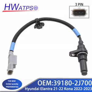 39180-2J700 Crankshaft Position Sensor Fit Hyundai Elantra Kona DOHC-MPI - Picture 1 of 6