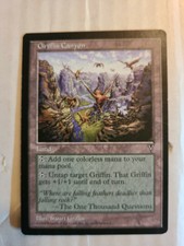 MTG Griffin Canyon Visions Regular Rare