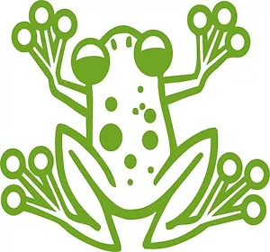 Cartoon Tree Frog Animal Pet Car Truck Window Vinyl Decal Sticker - Bild 1 von 2