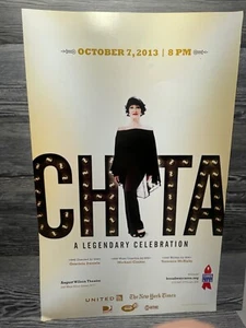 CHITA RIVERA CELEBRATION, AUGUST WILSON THEATRE, BCEFA, 2013, WINDOW CARD/POSTER - Imagen 1 de 6