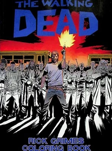 The Walking Dead Rick Grimes Coloring Book   (Paperback: Adult Coloring Books, T - Picture 1 of 2