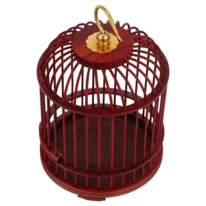 Jaula para Animales Pequeños Pinzón Pájaro Colgante Decoración Jaula para Pájaros - Imagen 1 de 12