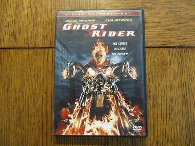 Ghost Rider - Nicolas Cage, Eva Mendes, Sam Elliott 2007 2-Disc DVD VERY GOOD!!! - Image 1 of 4