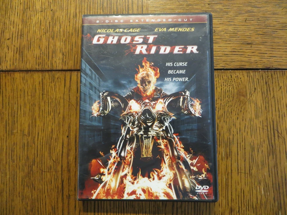 Ghost Rider - Nicolas Cage, Eva Mendes, Sam Elliott 2007 2-Disc DVD VERY GOOD!!! - Image 1 of 4