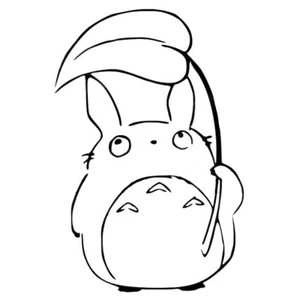 Mein Nachbar Totoro Chu Totoro Aufkleber Aufkleber Blatt Manga Anime Auto Fenster Laptop - Bild 1 von 2