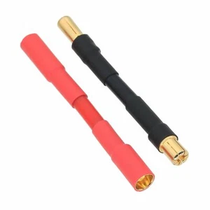 HXT 6.5mm Female Jack to HXT 5.5m Female Jack cable 10AWG 5CM wire For RC - Picture 1 of 3