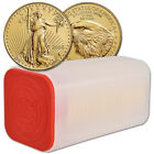 2023 American Gold Eagle 1 oz $50 1 Roll Twenty 20 BU Coins in Mint Tube