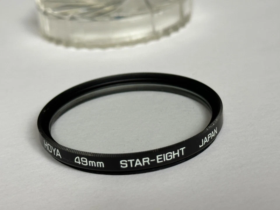 Hoya 49mm Fit, Star-Eight  Filter, and Keeper - Image 1 of 1