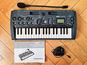 Korg MicroSampler Micro Sampler Keyboard Workstation Mikrofon Netzteil neuw. TOP - Bild 1 von 13
